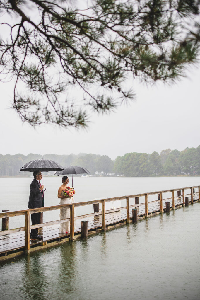 Planning Your Perfect Wedding Day Rain or Shine; Katie Parks Events; Maryland Eastern Shore Wedding Planner